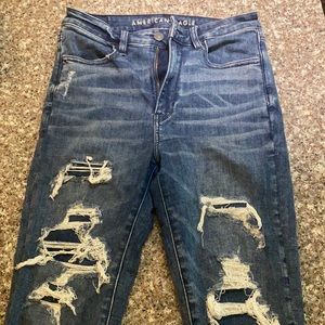 American Eagle ripped jeans (next level stretch)